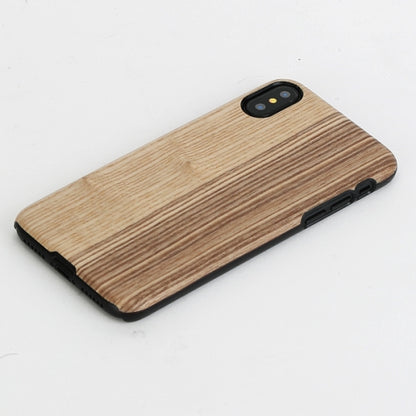 Smartphone cover for iPhone X/XS, vintage olive/black, MAN&amp;WOOD