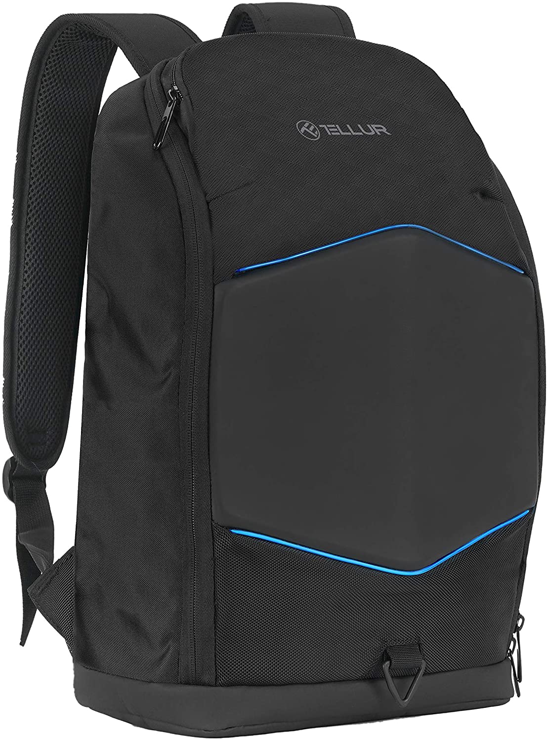 Laptop backpack Tellur with lighting, USB 15.6" black