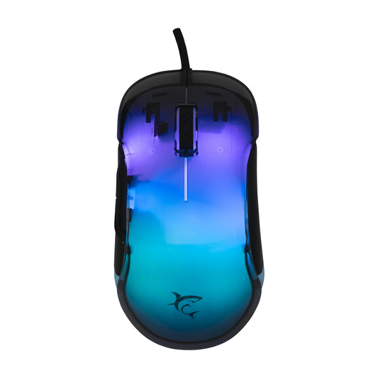 Gaming Mouse with RGB Lighting, 7D, 12800 DPI - White Shark GM-5017