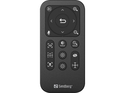 USB webcam for professionals with remote control - Sandberg 134-39