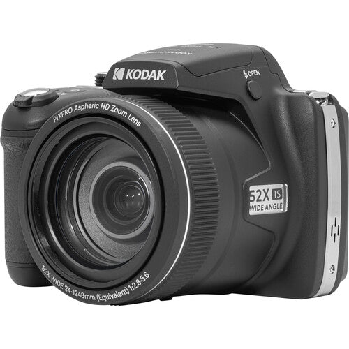 Digital Camera with 52x Zoom, Kodak AZ528 Black