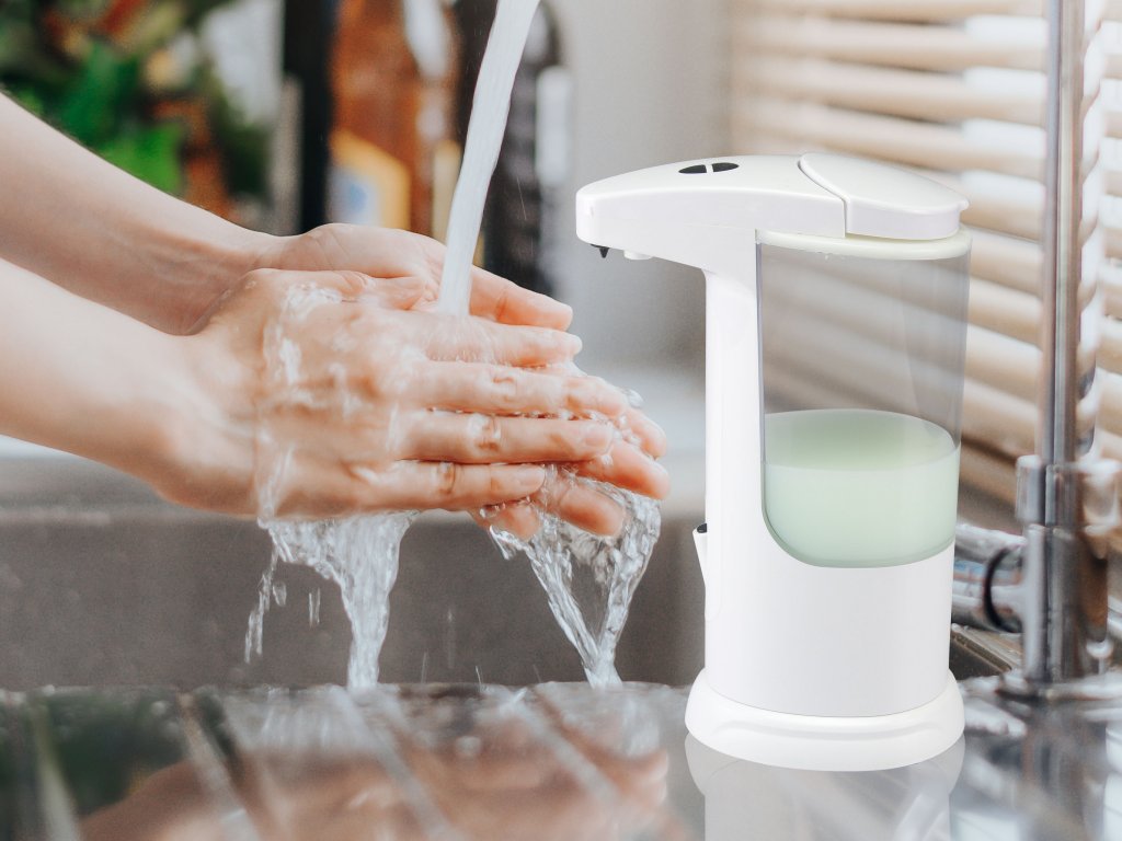 Automatic liquid soap and disinfectant dispenser Beper P201UTP004