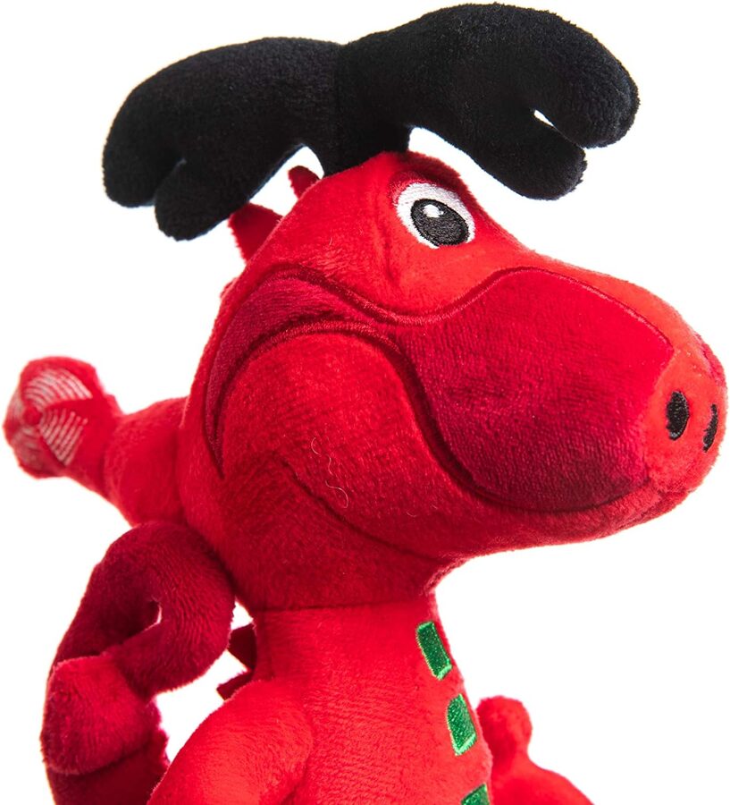 Plush toy. Helicopter-shaped dragon (Welsh Dragon)