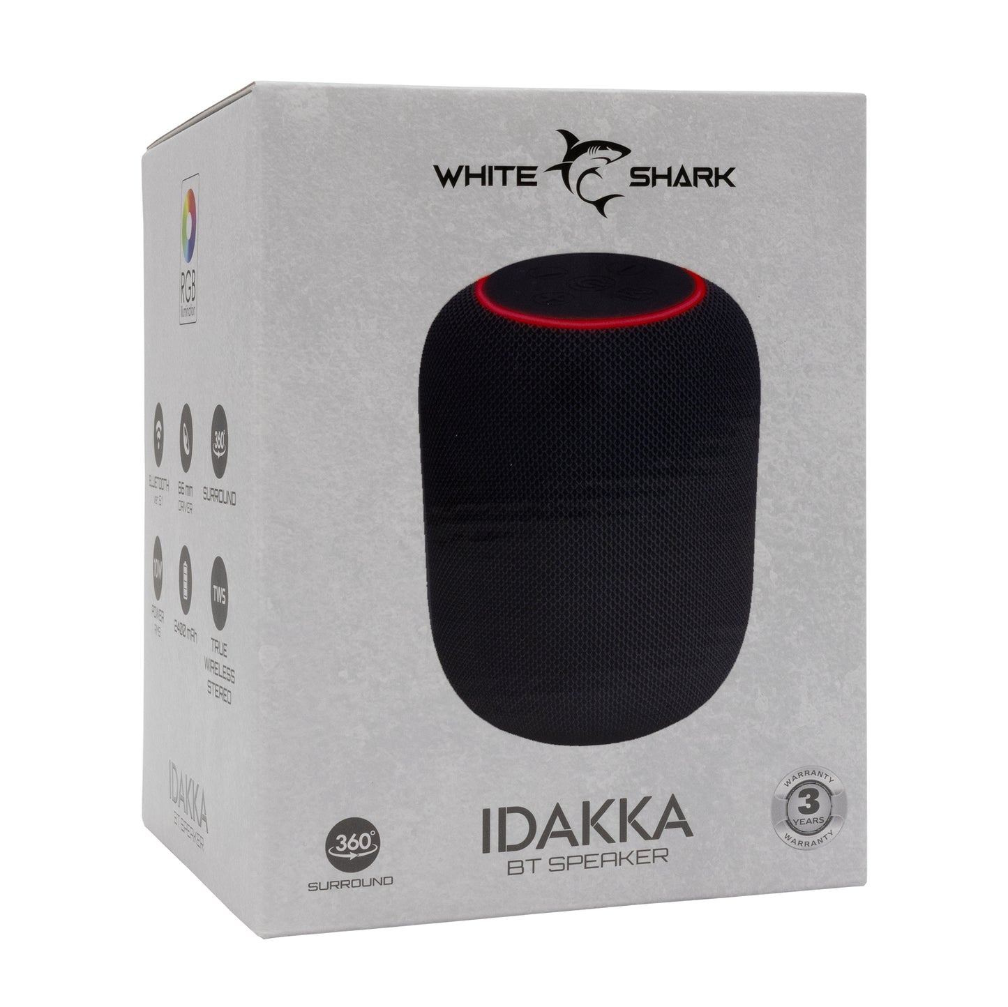 White Shark GBT-619 Idakka Black