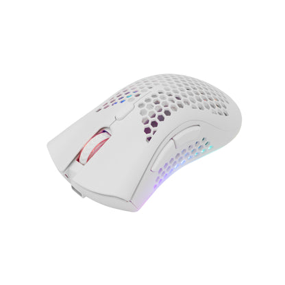 Gaming Mouse with 6 Buttons and RGB Lighting - White Shark WGM-5012