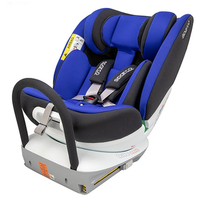 Child seat with 360° rotation, Sparco SK3000 Blue