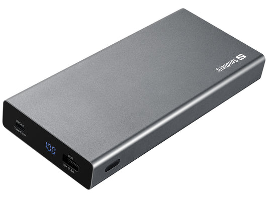 Powerbank 20000мАч USB-C PD 100Вт Серый - Sandberg 420-52 