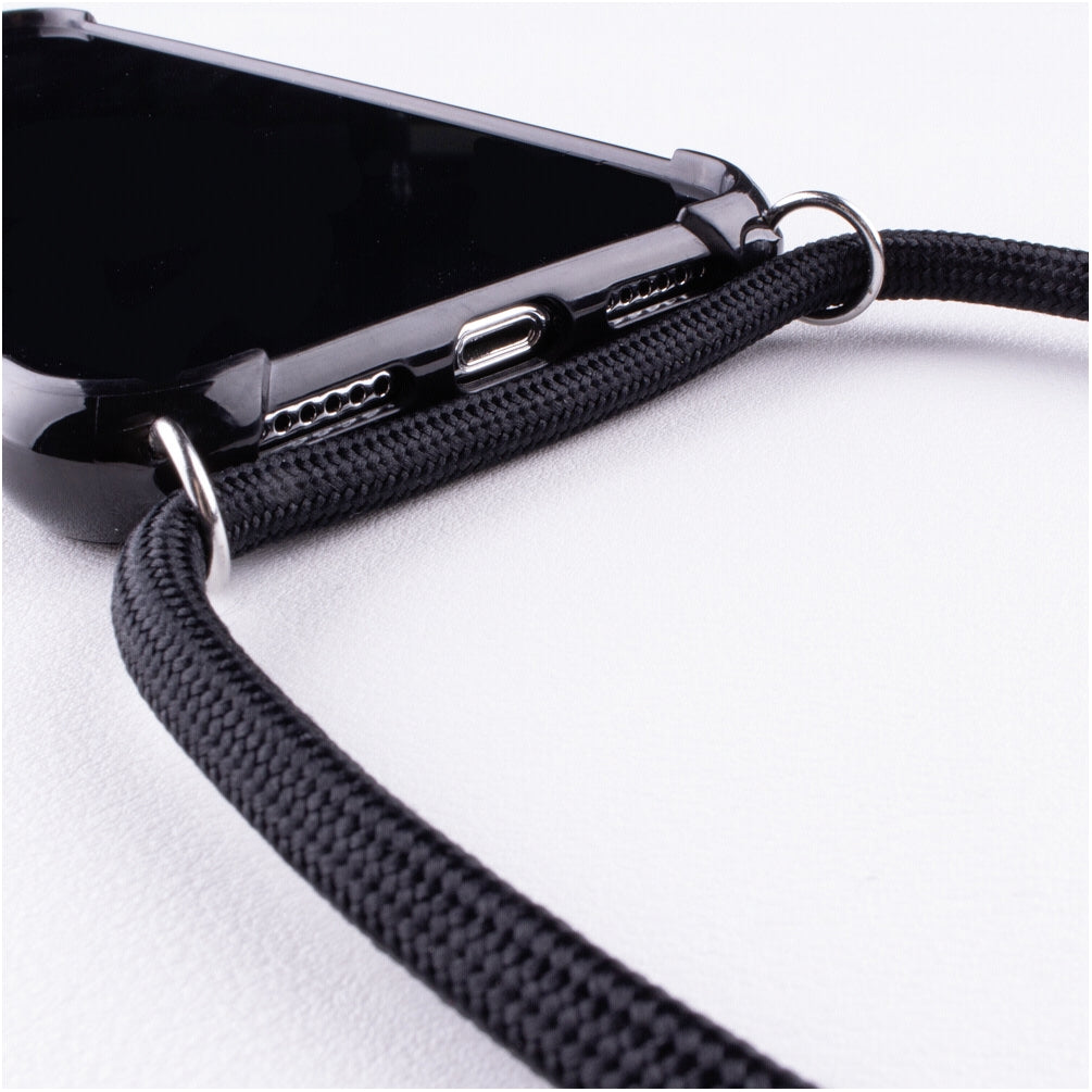 Ожерелье Lookabe Snake Edition для iPhone Xr, серебристо-черное, loo024