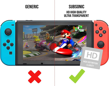 Subsonic Super Screen Protector Tempered Glass for Nintendo Switch