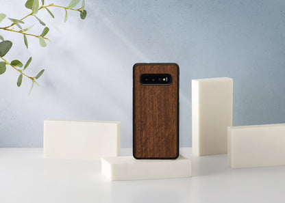 Natural wood cover for Samsung Galaxy S10, Man&amp;Wood