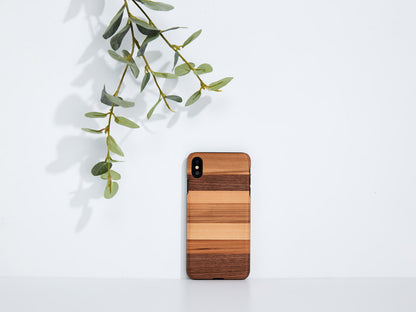 Чехол на iPhone XS Max из натурального дерева, MAN&amp;WOOD