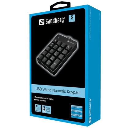 USB Wired Numeric Keypad Sandberg 630-07 