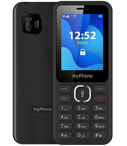 Mobilais tālrunis ar DualSIM un Bluetooth - MyPhone 6320 Melns