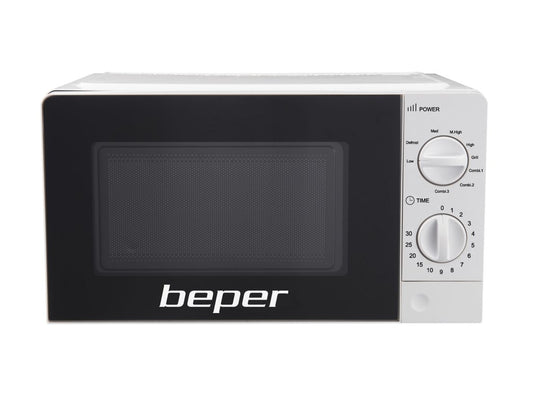 Microwave oven Beper P101FOR001 20L, 700W, Defrost and Grill Function