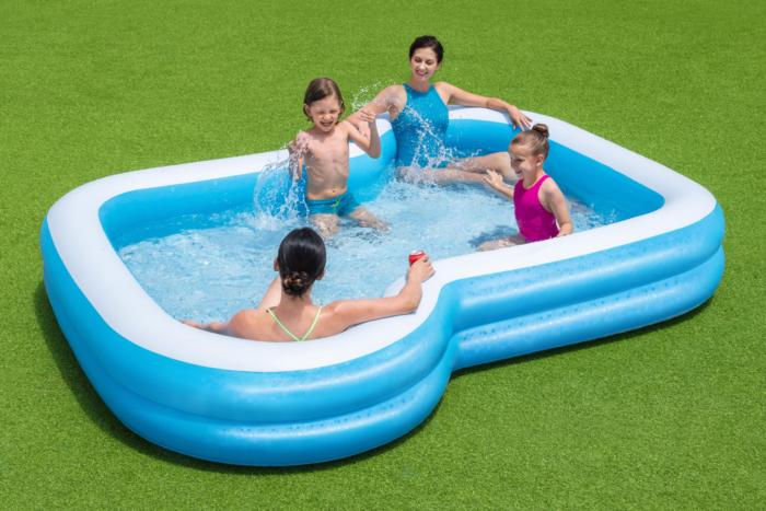 Family pool with two drink holders - Bestway 54321