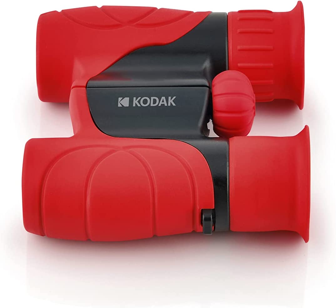 Children's binoculars with 8x magnification, KODAK BCS100, red