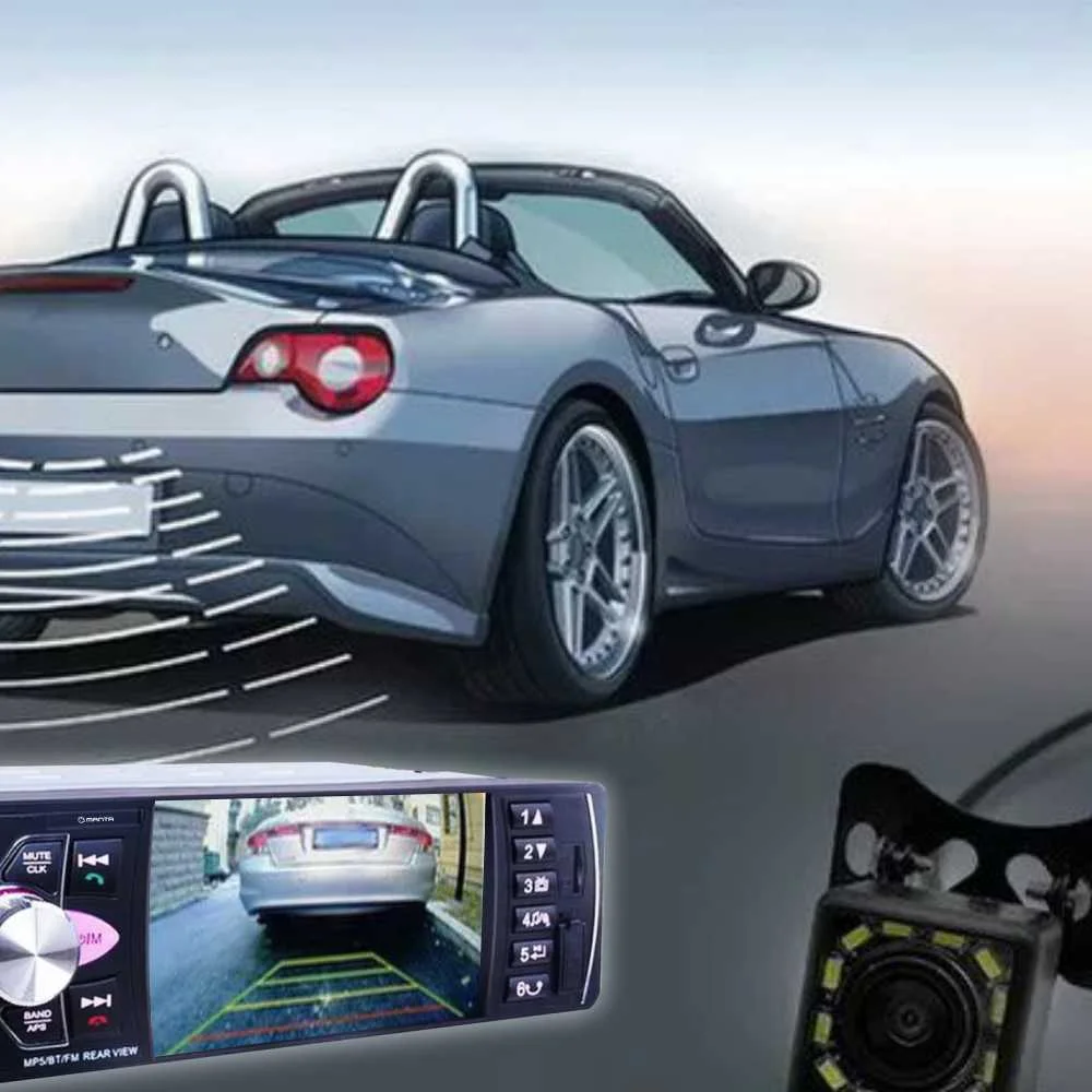 Auto Radio/ Magnetola ar 4" Displeju, Bluetooth, MirrorLink un Atpakaļskata Kameras Atbalstu Manta RS5501 Toronto
