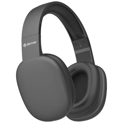 Headphones Denver BTH-252, Black - Wireless Bluetooth and Clear Sound