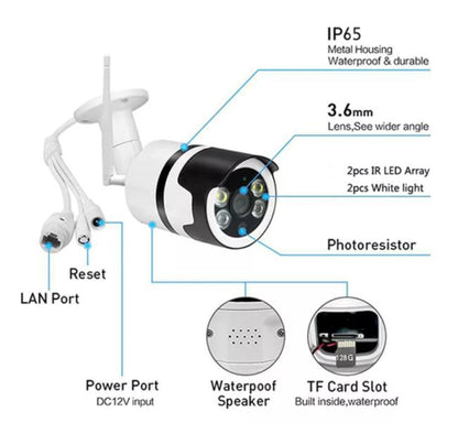 Digitālā āra IP kamera ar IR - Denver IOC-232