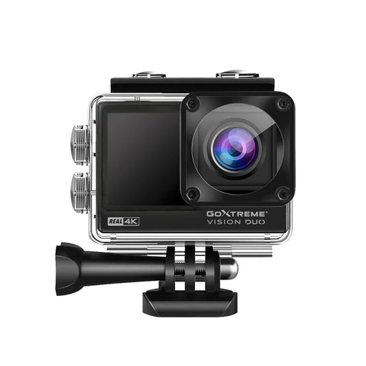 Action camera with 4K video and dual display - GoXtreme Vision Duo 20161