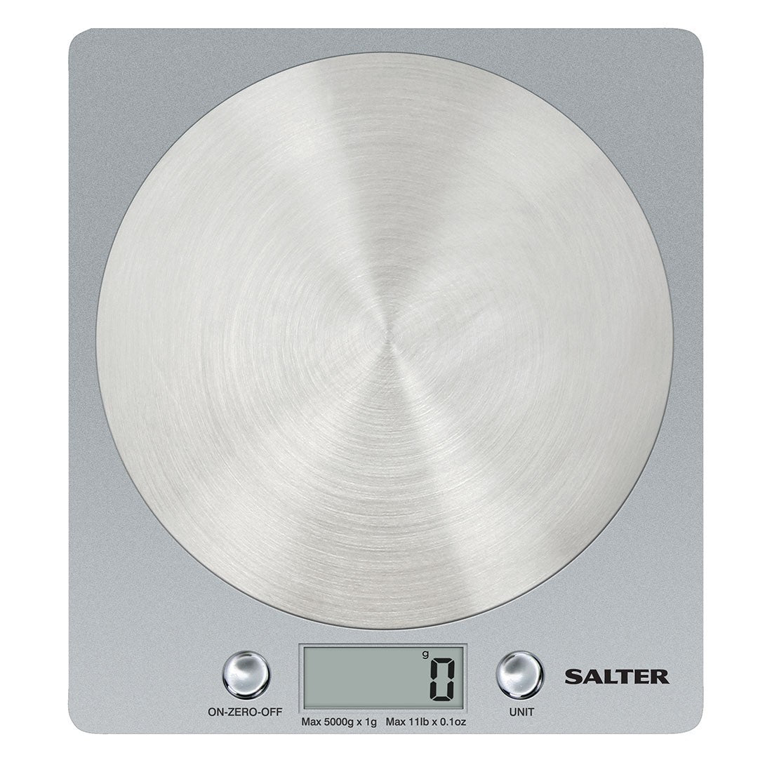 Дисковые электронные цифровые кухонные весы Salter 1036 SVSSDR - серебристый