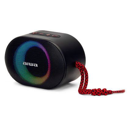 Pārnēsājams Bluetooth skaļrunis, jaudīga 10W audio izeja, Aiwa BST-330RD Red