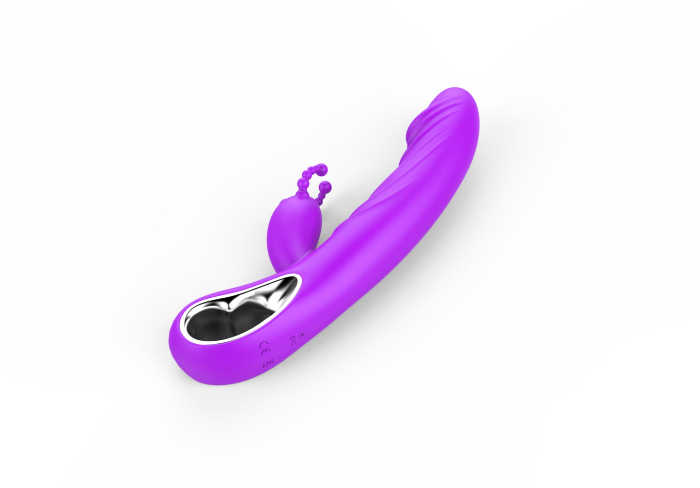 G-spot and clitoris massager with heating, Erolab (ZYCP01p)