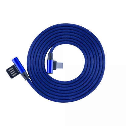 Sbox USB-&gt;Type-C 90 м/м 1,5 м USB-TYPEC-90BL Синий