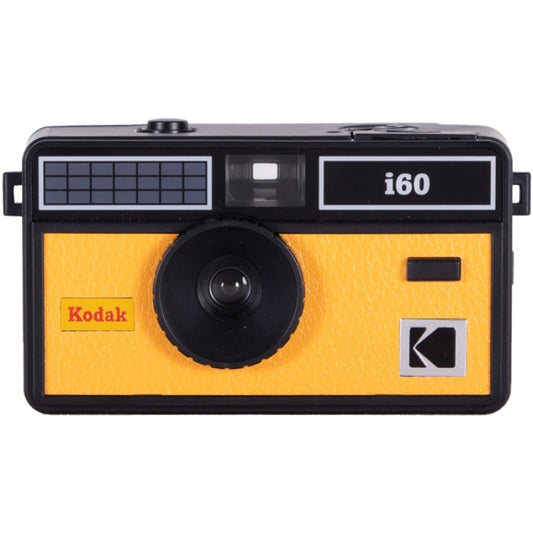 Ретро-камера с ностальгическим дизайном — Kodak i60, черный/желтый