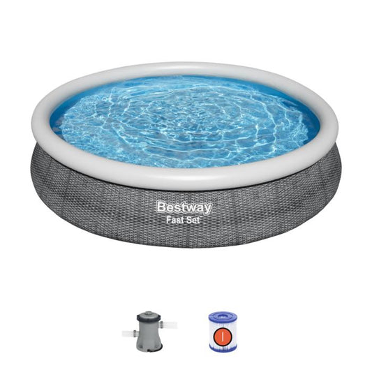 Набор для быстрого набора бассейна Bestway Fast Set Pool Set 366x76CM