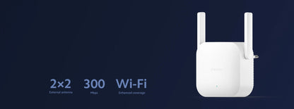 WiFi Signāla Pastiprinātājs. Xiaomi Mi WiFi Range Extender N300 (RD10M)