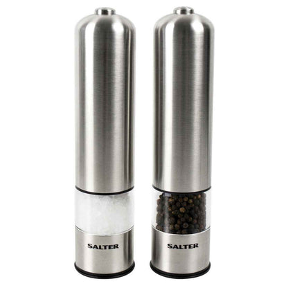 Electronic salt and pepper mill made of stainless steel - Salter 7722 SSTURA