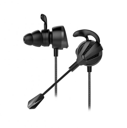 In-Ear Headphones, Black, Ergonomic Design and Comfort - White Shark GE-537