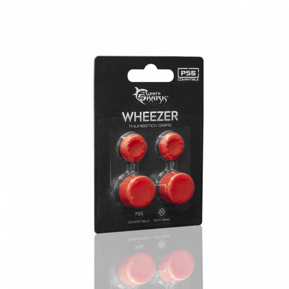 White Shark PS5-817 Wheezer Red Силиконовые накладки для большого пальца для контроллера PS5, красные