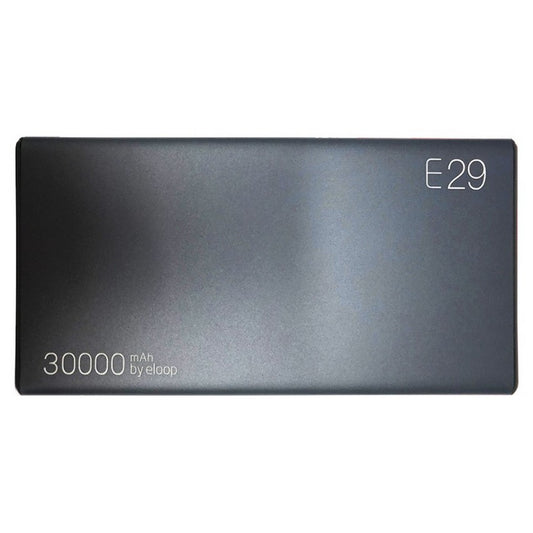 Mobile power bank 30000mAh black - Eloop E29