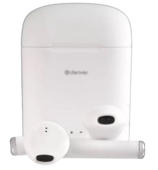 Bezvadu Bluetooth Austiņas ar Ilgu Akumulatora Darbību - Denver TWE-46