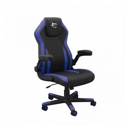 Gaming chair with eco leather, White Shark Dervish K-8879