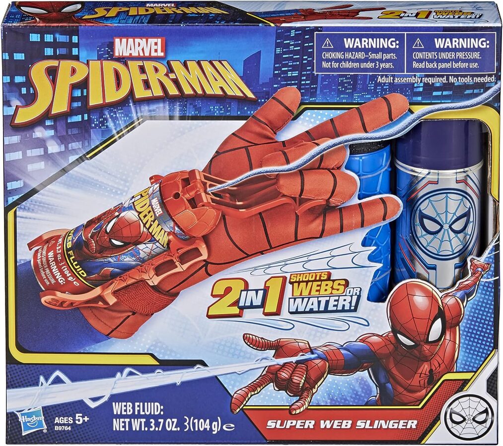 Zirnekļcilvēks. Spider-Man Mega Blast Web Shooter ar Rokassargu.