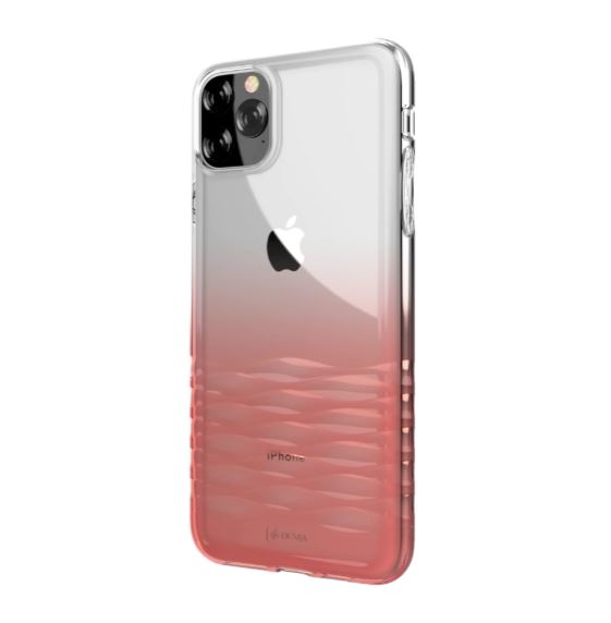 iPhone 11 Pro case Gradual Red - Devia Ocean series