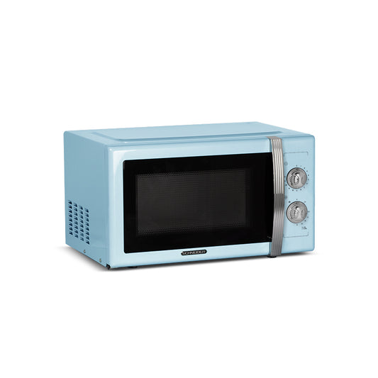 Microwave oven with grill 23L, blue - Schneider SMW23VMBL