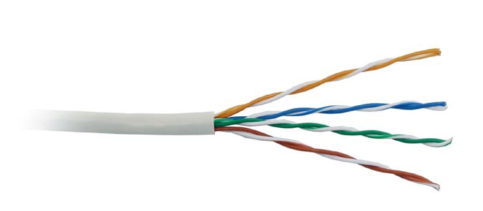 Сетевой кабель 305м серый CAT5E 24AWG Sbox UTP-305