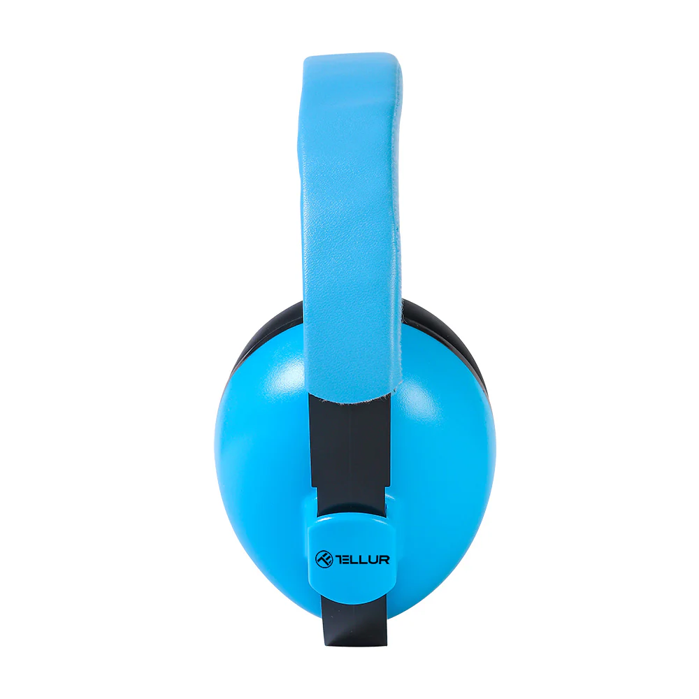 Children's noise-cancelling headphones, blue - Tellur