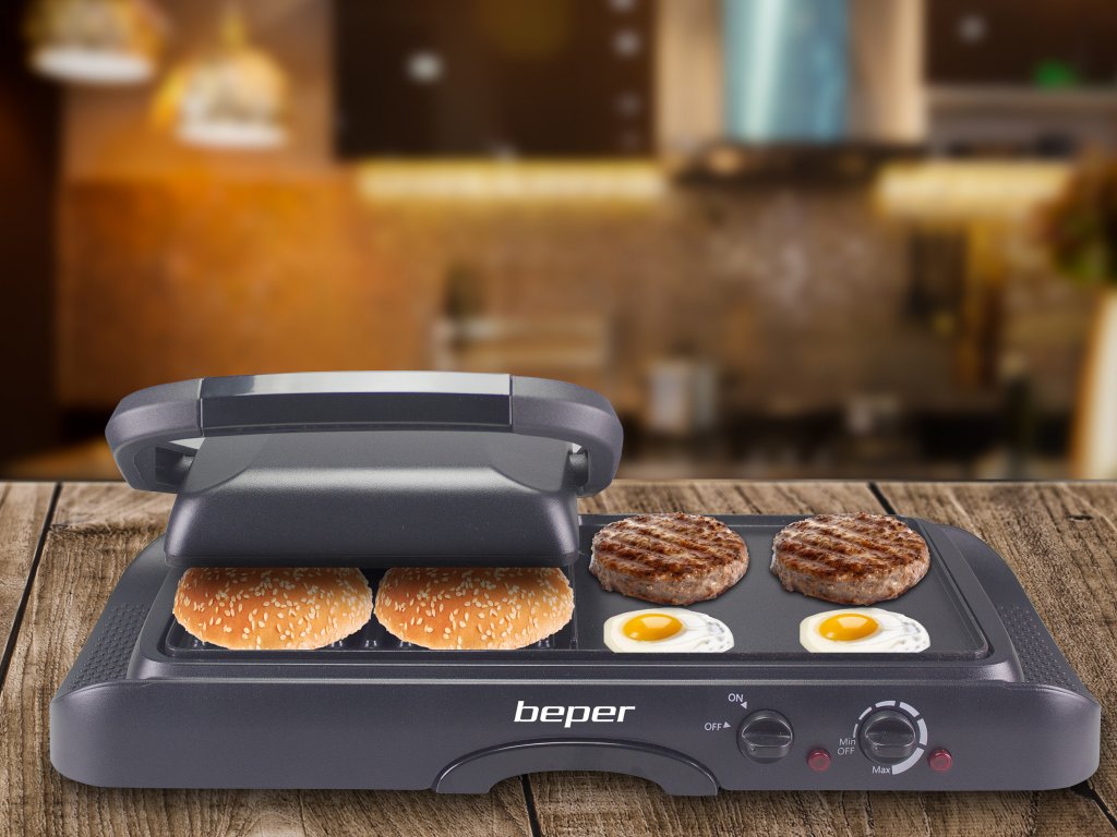 Electric Frying Pan with Non-stick Surface - Beper P101TOS501