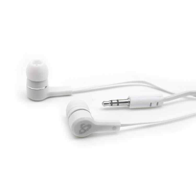Sbox EP-003W Headphones, White - Clear Sound and Comfort