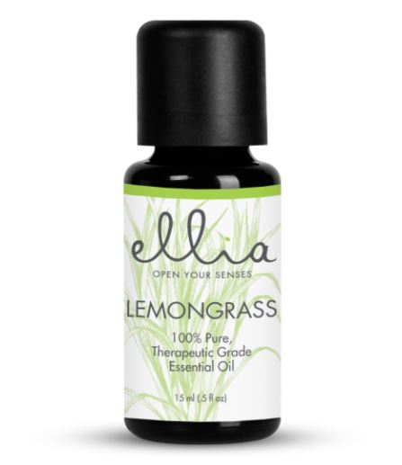 Ellia ARM-EO15LMG-WW2 Lemongrass 100% Pure Essential Oil - 15ml