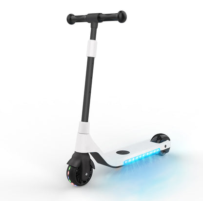 Electric scooter for children with LED lights, Denver SCK-5400 white