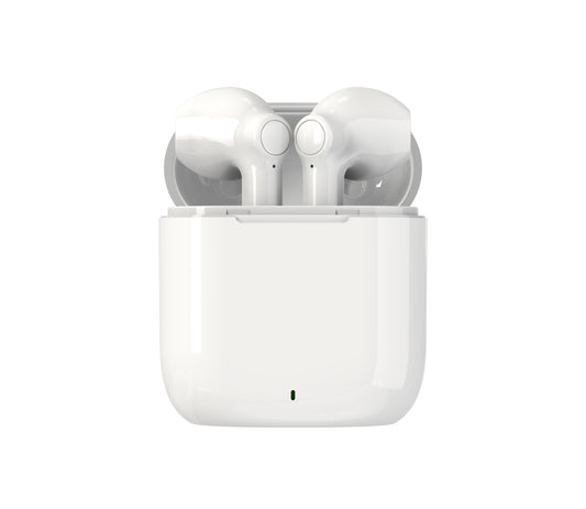 Headphones Denver TWE-39W, White - Wireless Bluetooth and Clear Sound