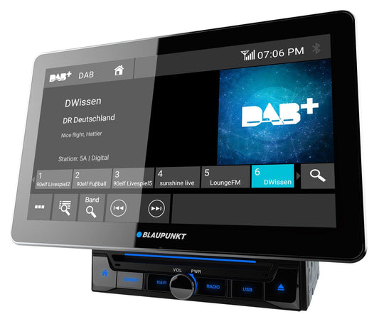 Car multimedia system Blaupunkt HAMBURG 990. Magnetola Android 6.0