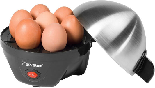 Egg boiler for 7 eggs, 350W with measuring cup and colander - AEC700