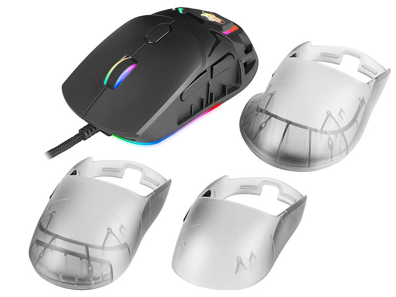 Gaming mouse with RGB lighting, Tracer Gamezone Neon